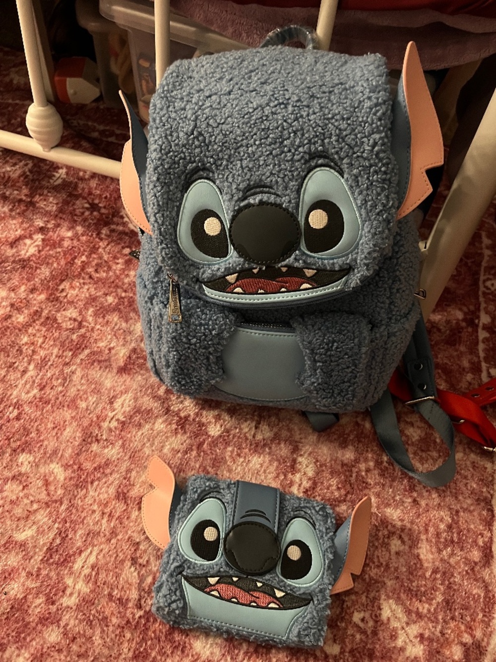 Loungefly Stitch backpack and wallet